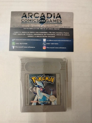 Pokemon Versione Argento Game Boy Nintendo GB Italiano Solo Cartuccia Loose